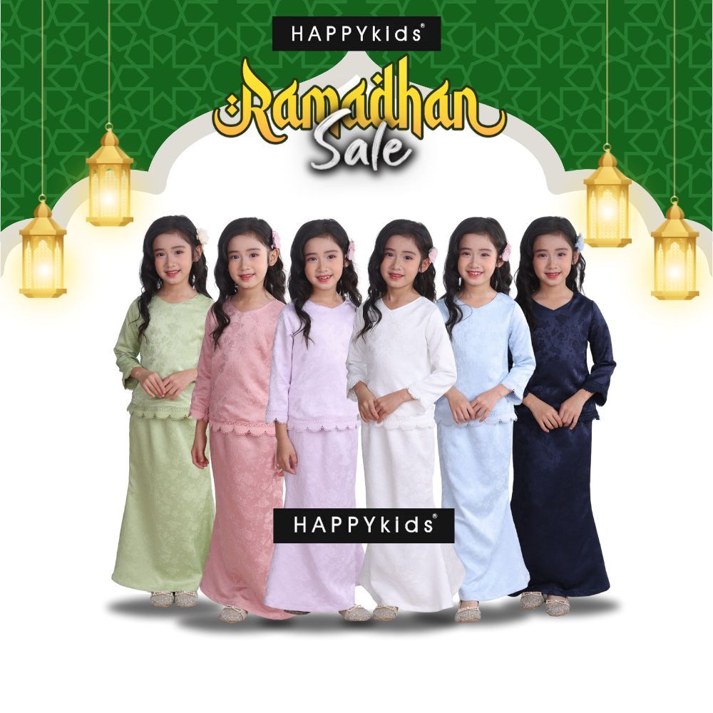 Baju Raya 2025 by HAPPYkids Baju Raya Shasha Boys Girls | Shopee Singapore