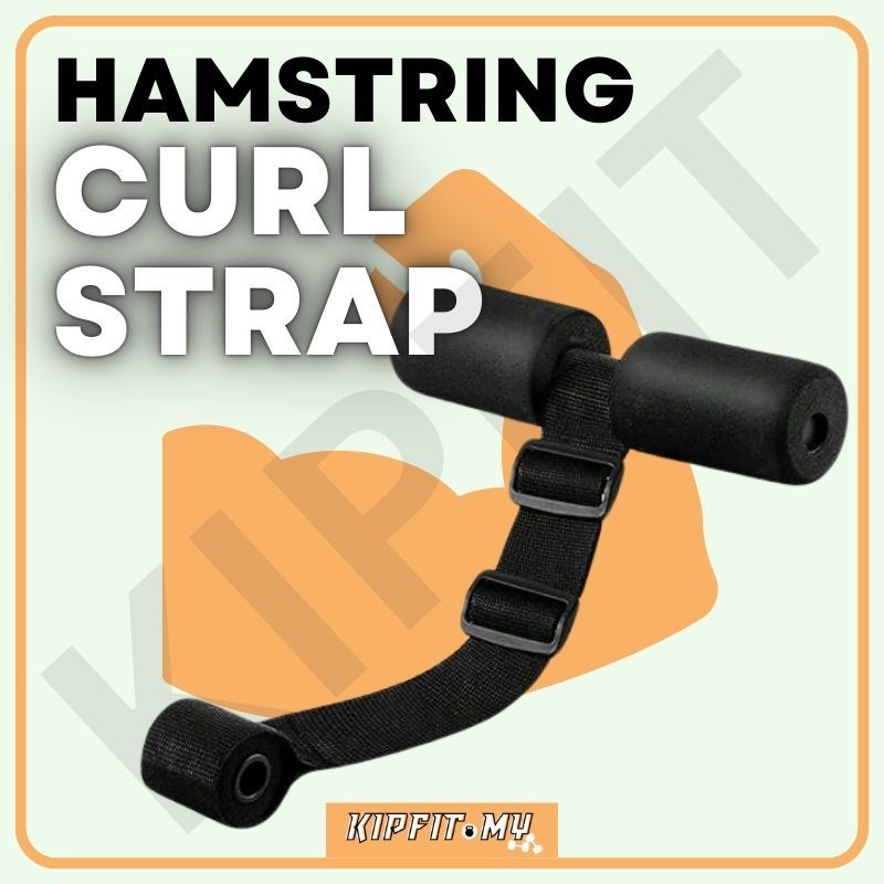 Adjustable Hamstring Curl Strap – Home Leg Workout Strength Training ...