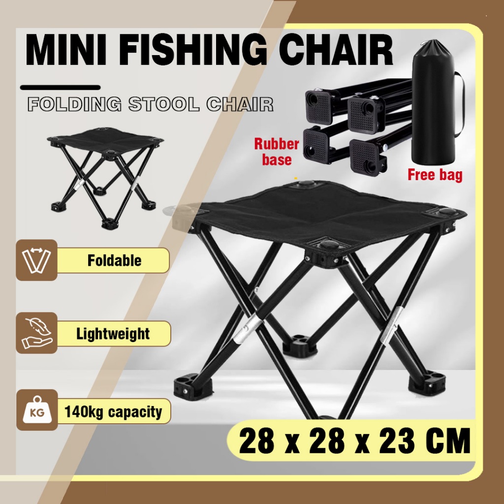 [NEW]Mini Portable Foldable Stool Chair Lightweight Outdoor Slacker ...