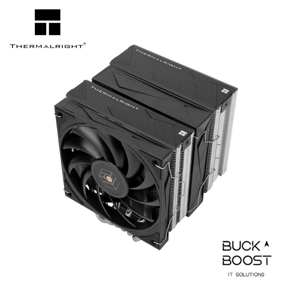 Thermalright Royal Knight 120 CPU Air Cooler, Double Towers Radiator, 6 ...