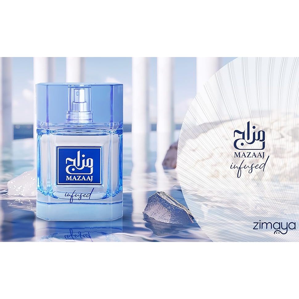 Mazaaj Infused Zimaya Perfume For Men & Women EDP 100ml. | Shopee