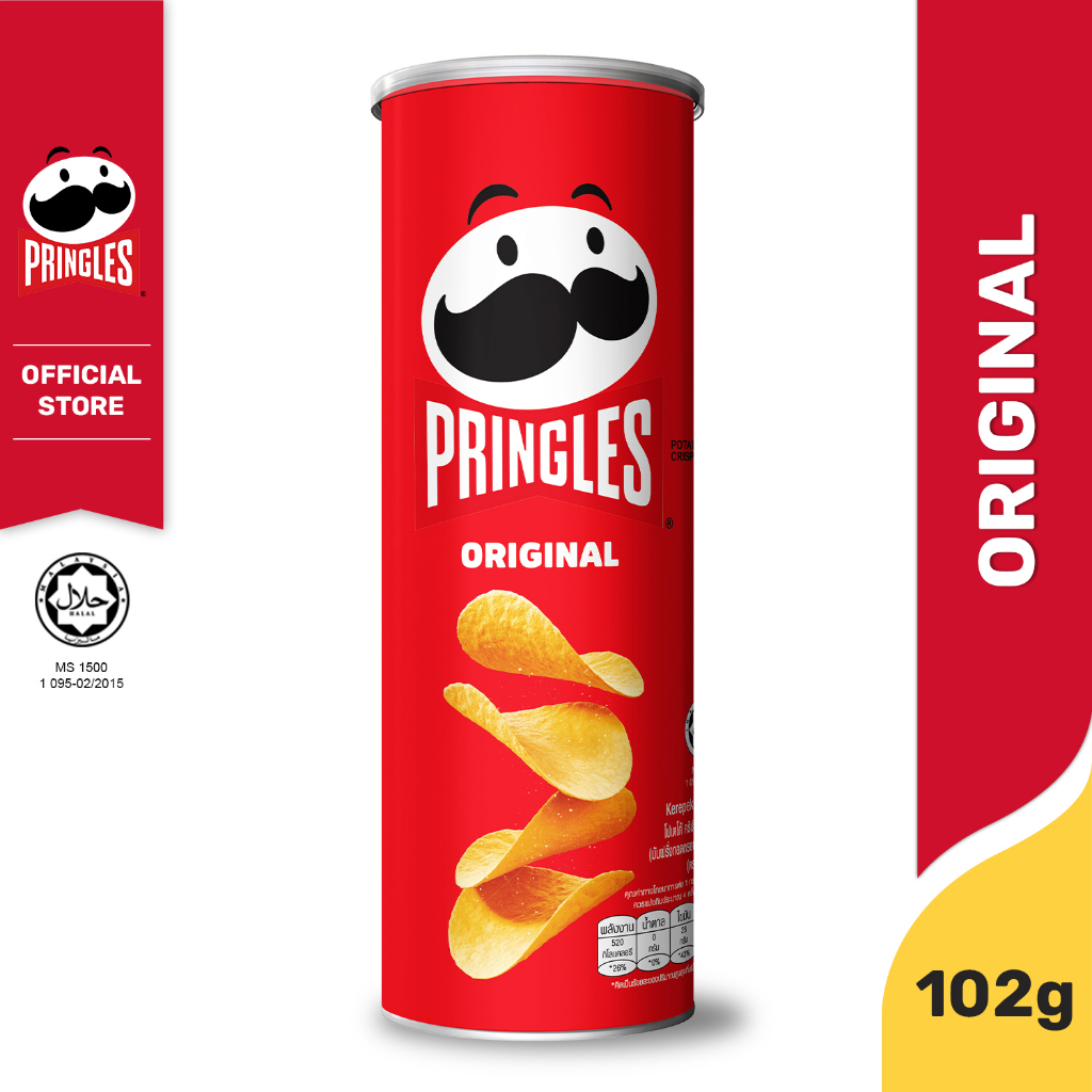 Pringles Potato Chips 102g - - Exp; Oct-Nov'25 | Shopee Singapore