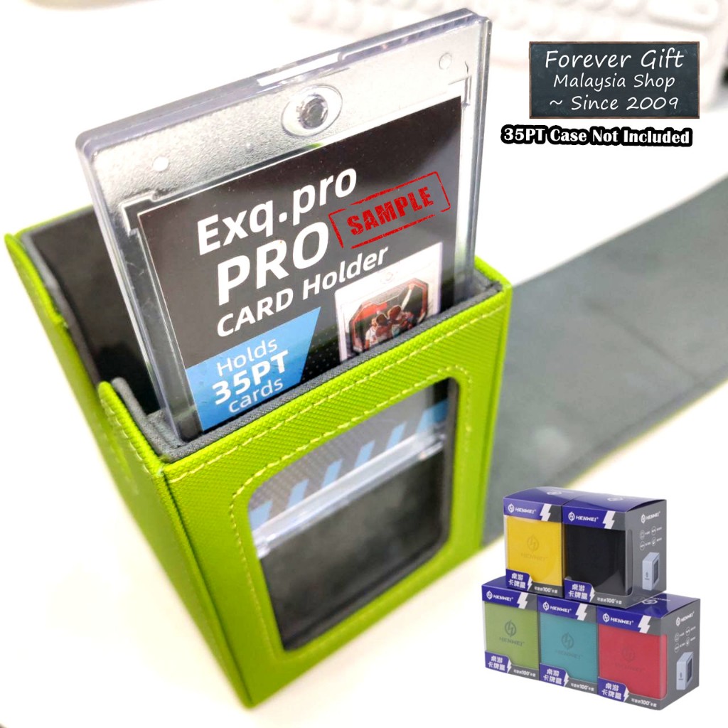 TCG 35PT Magnetic Deck Box Frame Kotak Kad | Card Box For Pokémon Card ...