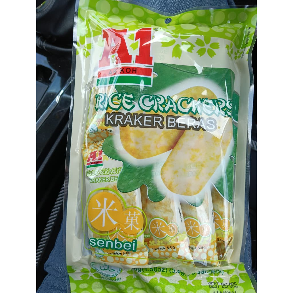 A1 Rice Crackers (44.8g) 8 sachets | Shopee Singapore