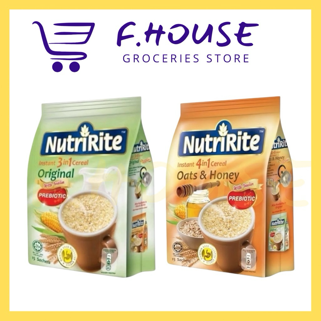 Nutririte 3 in 1 Cereal / Oats & Honey(28g x 15’s) | Shopee Singapore