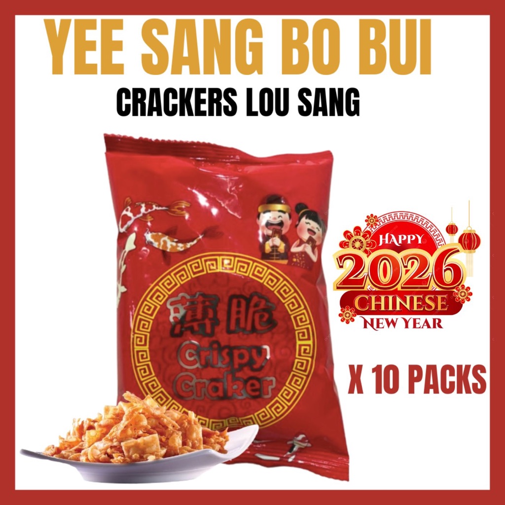 Bo Cui Crackers 薄脆 捞生 美中美 Pok Cui for Yee Sang 鱼生 Lou Sang x 10pack ...