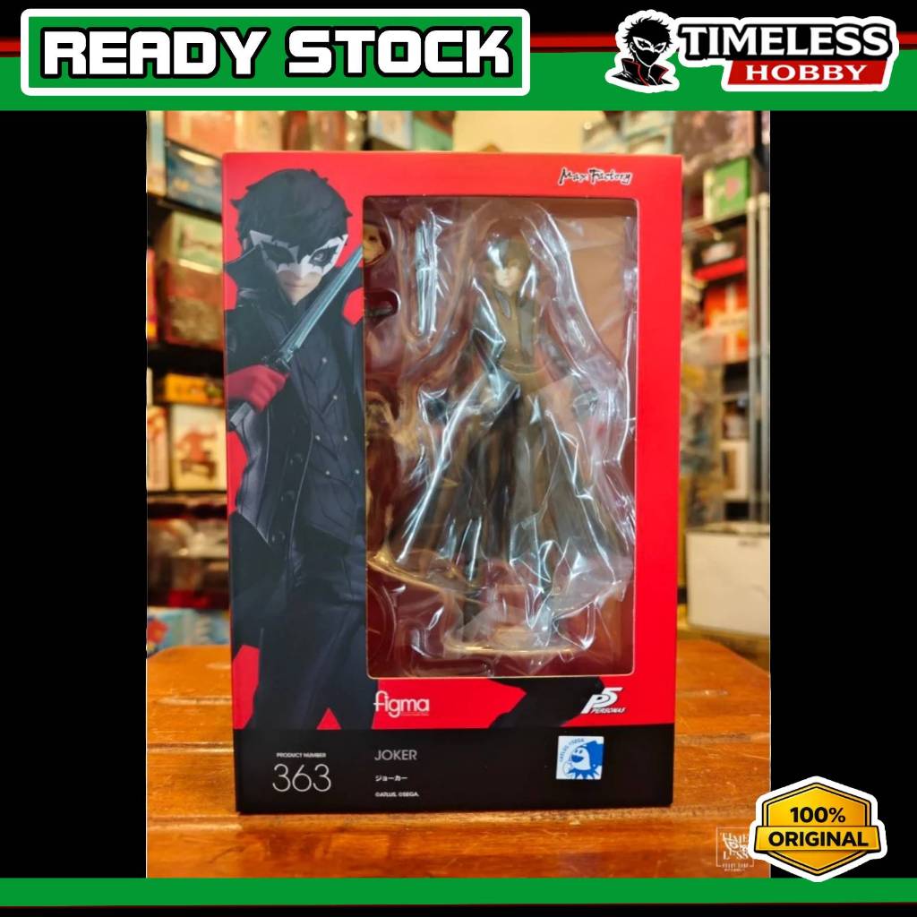 FIGMA Hero Joker Ren Amamiya Morgana Figure Persona 5 4th rerun MAX ...