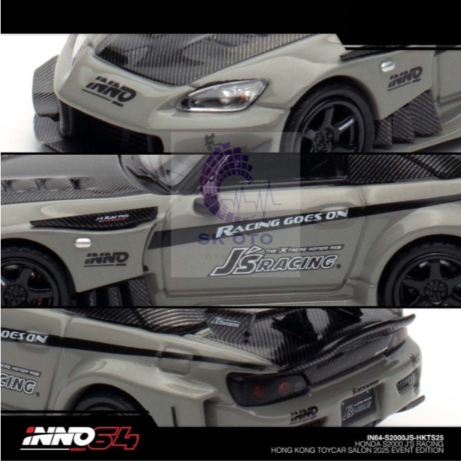 INNO64 1/64 Honda S2000 J'S Racing Toycar Salon 2025 Event Edition ...
