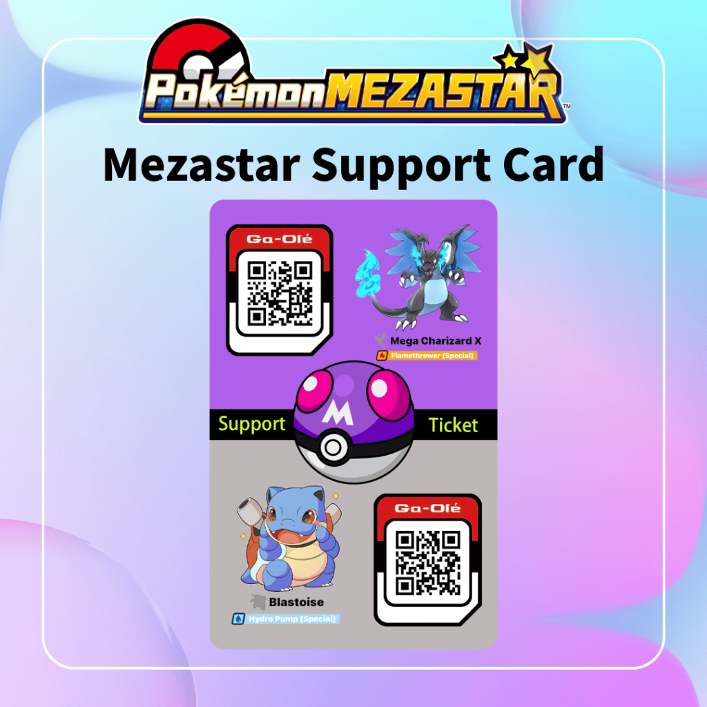 Pokemon Mezastar Support card ! | Shopee Singapore