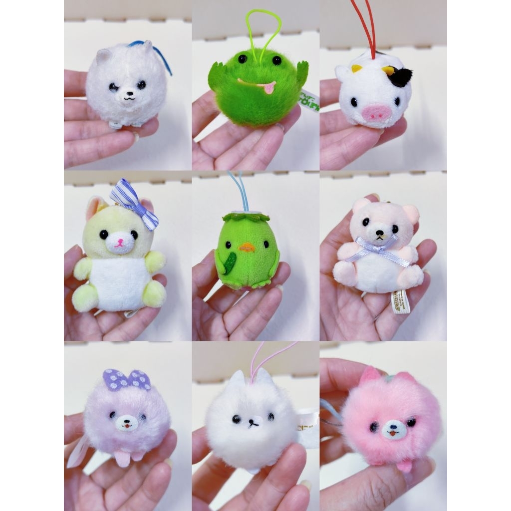 Preloved Amufun AMUSE plush SKC48A/ keychain phone strap furry Fuwa ...