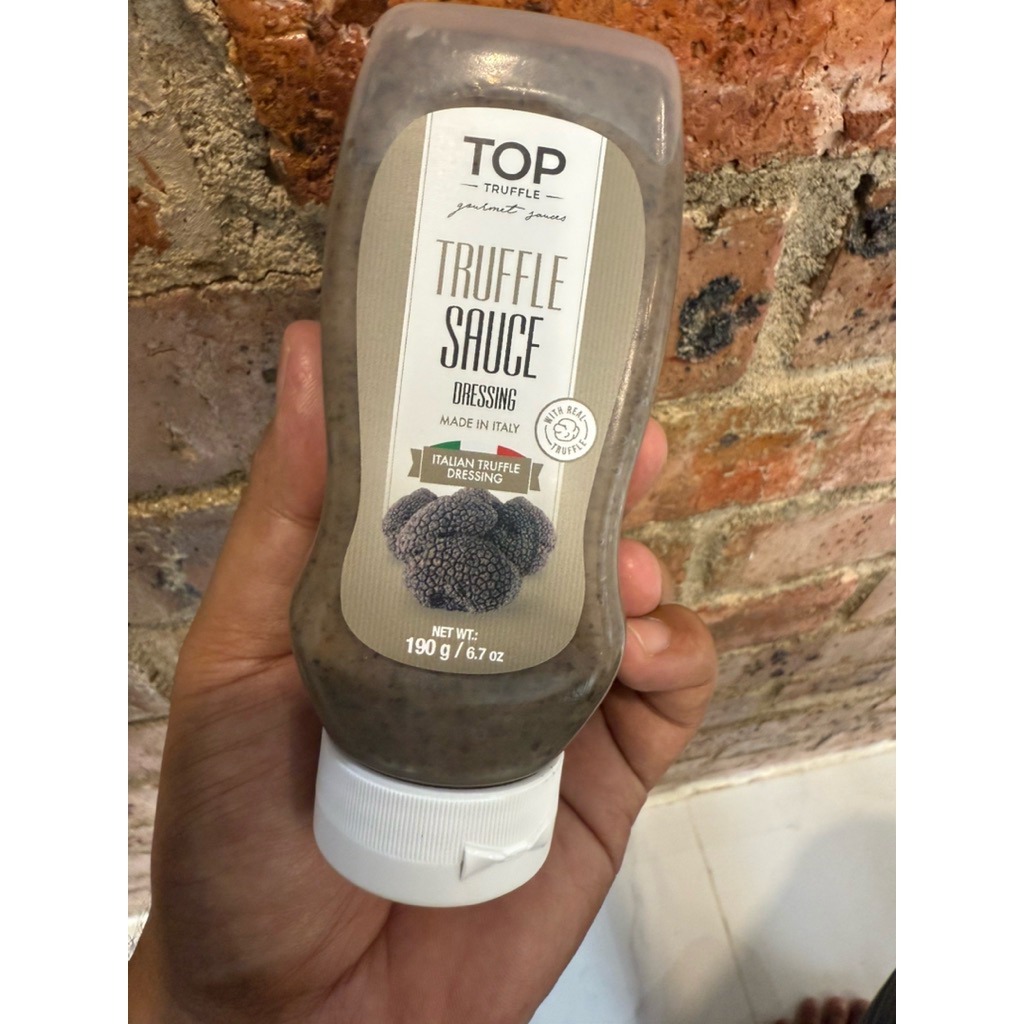 TOP TRUFFLE SAUCE dressing with real truffle taste MEADOW Black ...