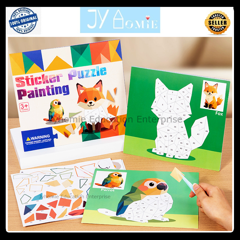 Sticker Craft Kits Art Craft Sticker Art Craft DIY Kids Activity Art ...