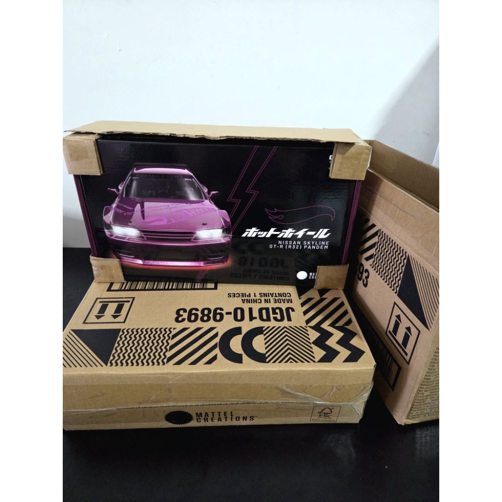 Nissan Skyline R32 RC Remote Control Mattel Creations Hot Wheels Sealed ...
