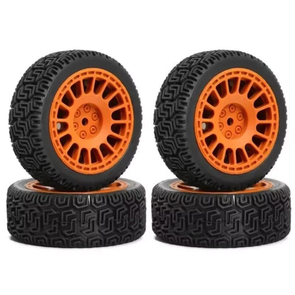Rc car 1:10 rally tires tamiya xv01 xv02 lc racing tt02 tt02 flying ...