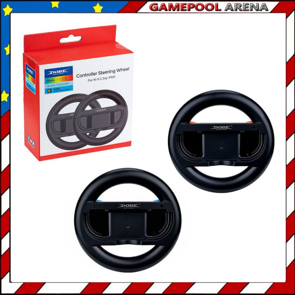 Dobe Nintendo Switch 2 Joy-Con Steering Wheel Black Color TNS-3196 ...