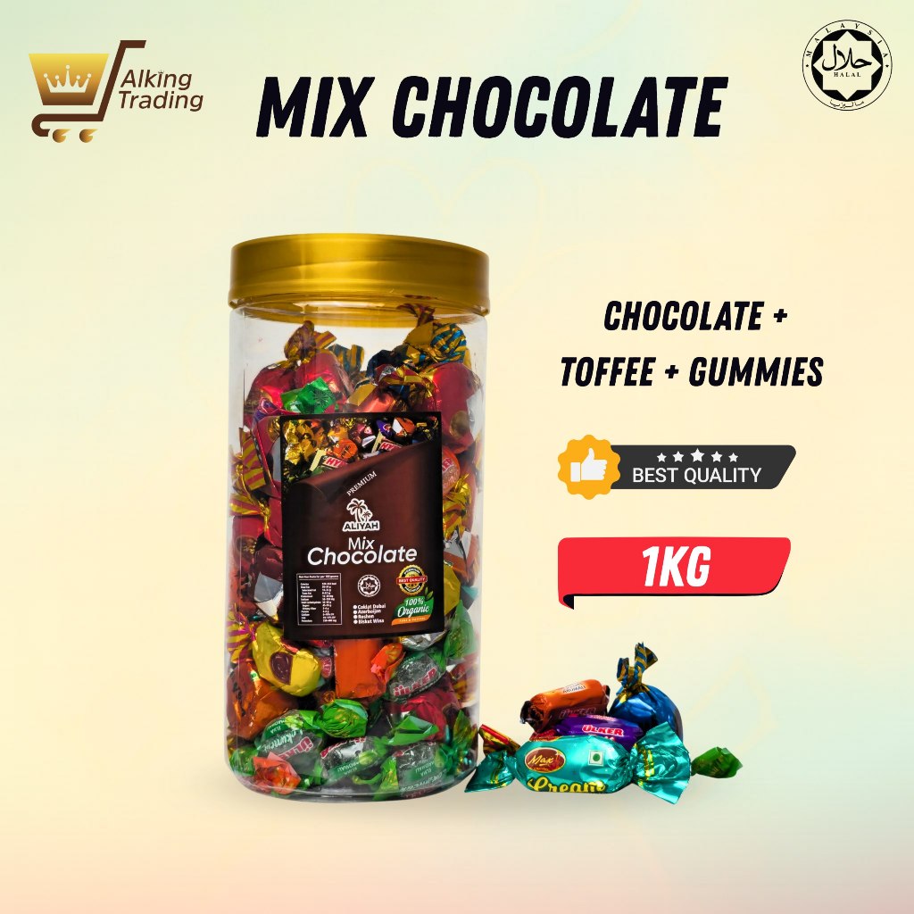 MIX COKLAT 1kg| Mix CHOCOLATES | Shopee Singapore