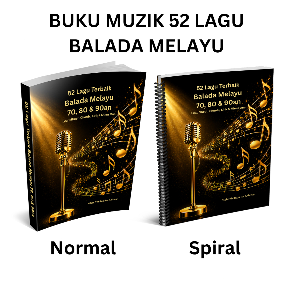 Music Book 52 Best Songs of Malay Balada 70s, 80s & 90s Lead Sheet ...
