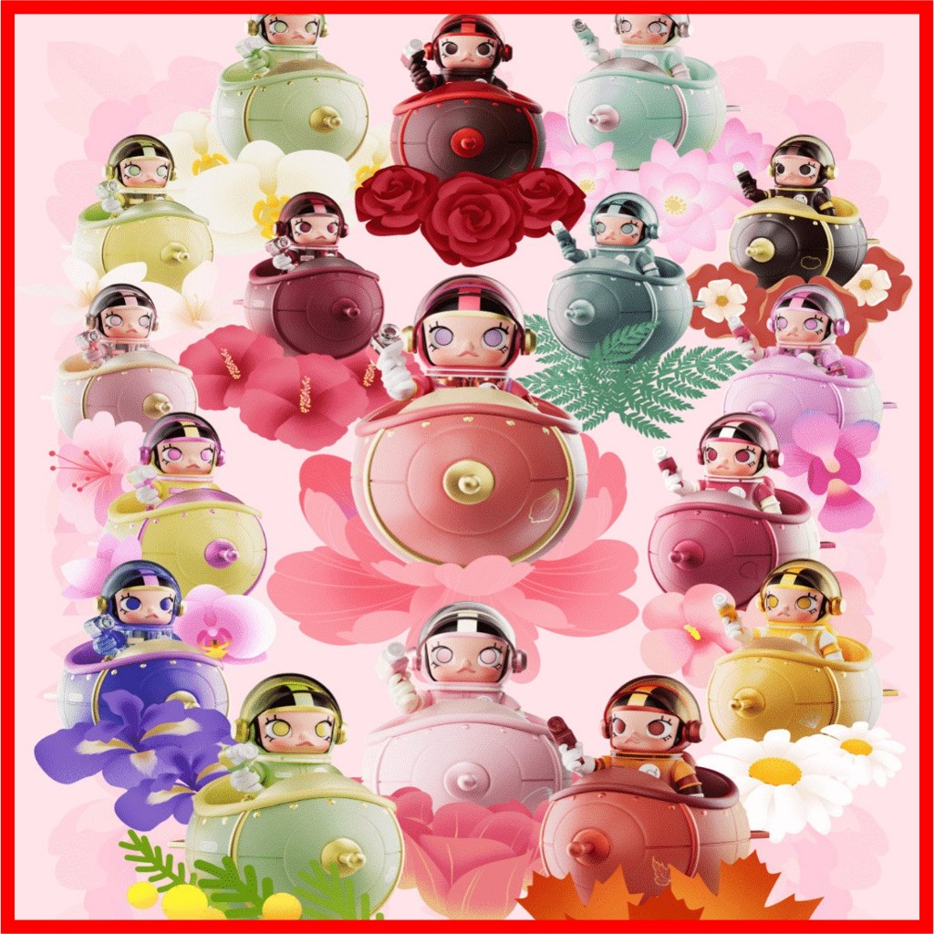 Mega Space Molly 100% Blooming 系列国家代表 | Shopee Singapore