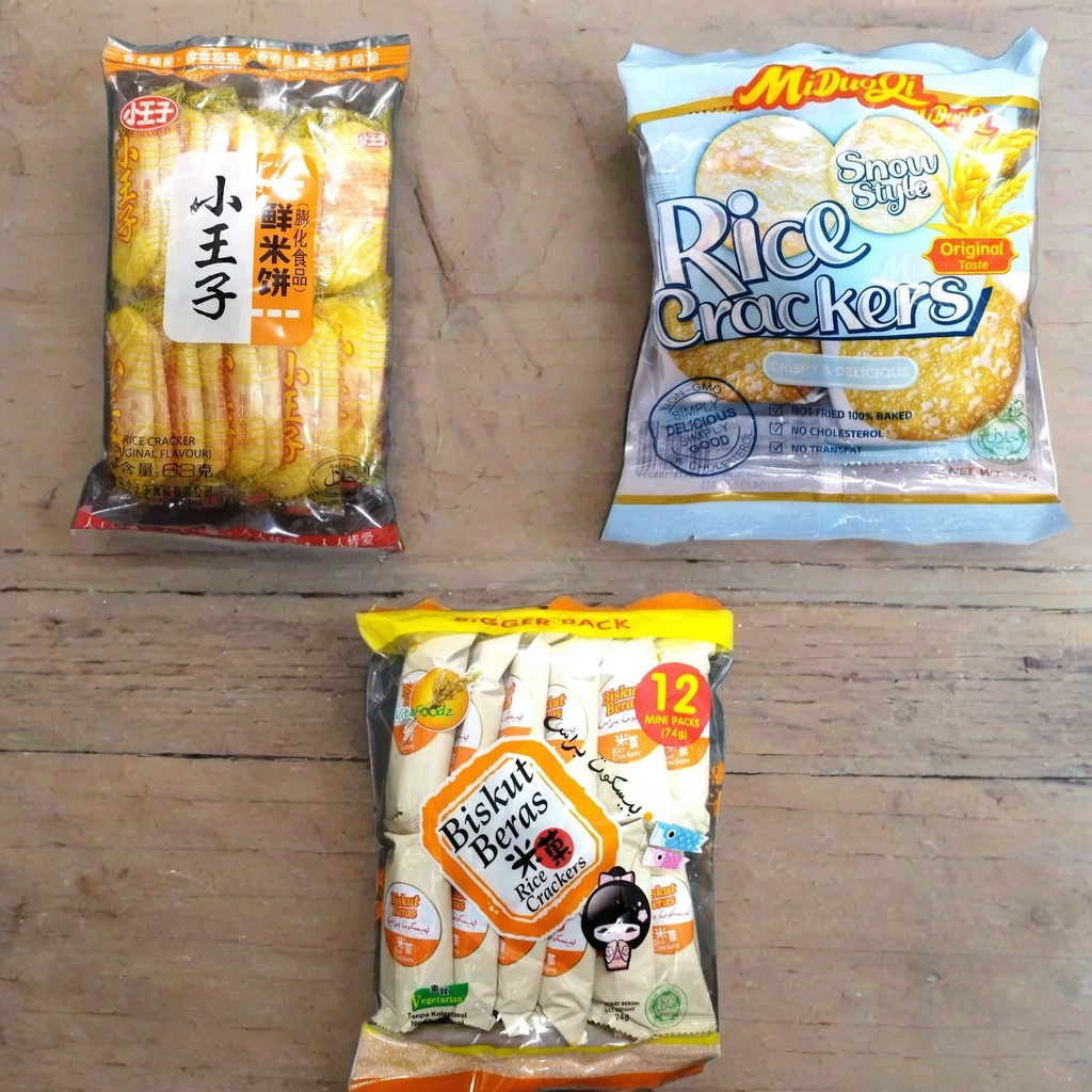 Assorted Rice Crackers – Crispy, Light & Delicious Snack Pack | Shopee ...