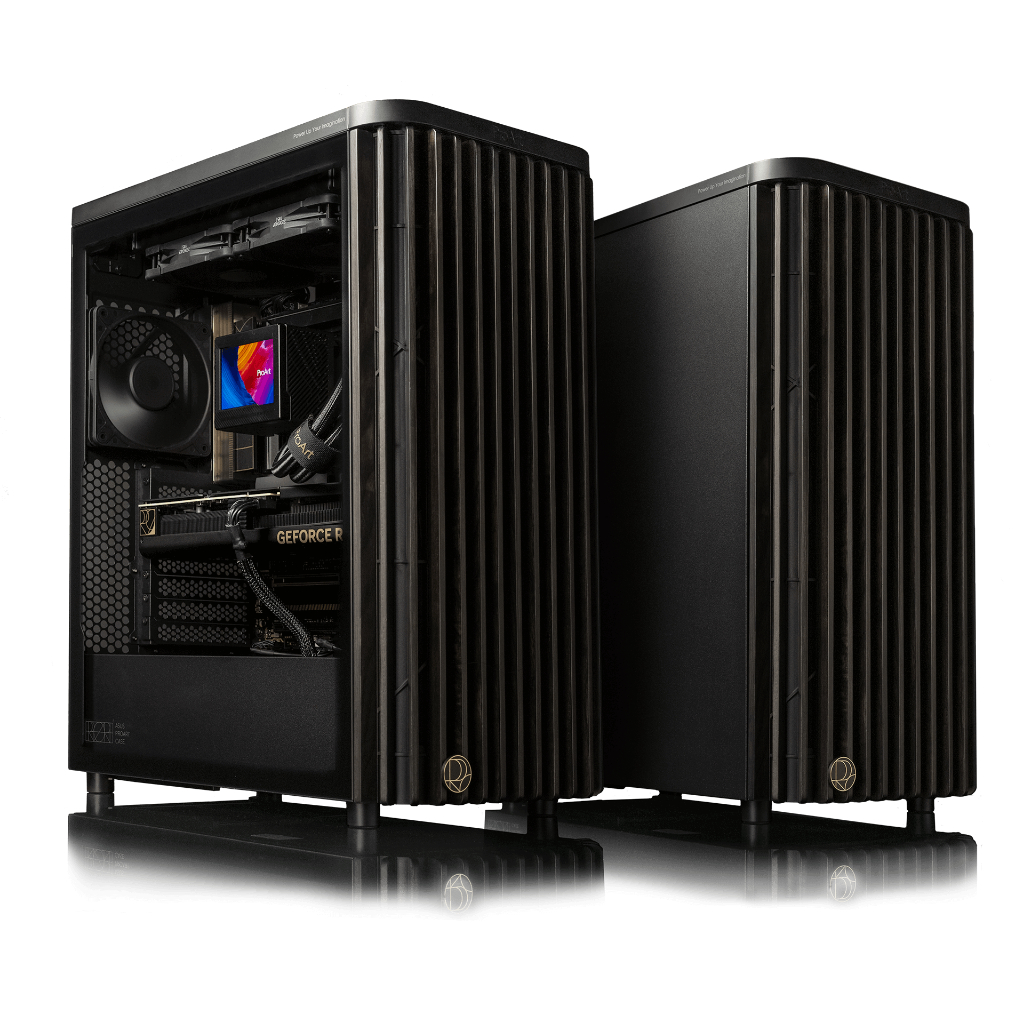 ASUS ProArt PA401 Wood Edition - Mid Tower ATX PC Case [ Metal Panel ...