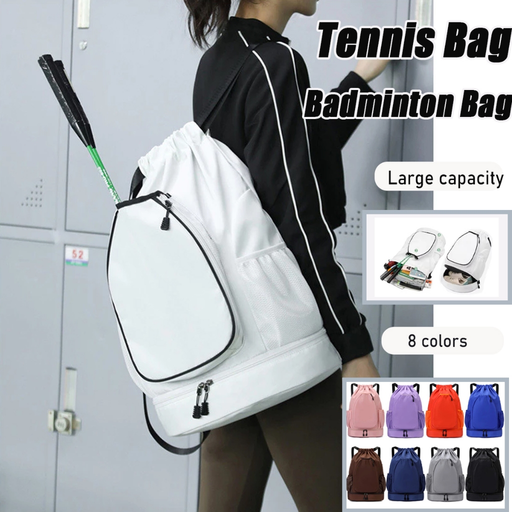 Badminton Bag Beg Badminton Backpack Beg Raket Badminton Large Capacity ...