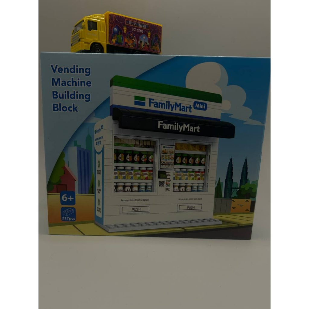 FAMILYMART MINI – VENDING MACHINE BUILDING BLOCK (217 PCS) | Shopee ...