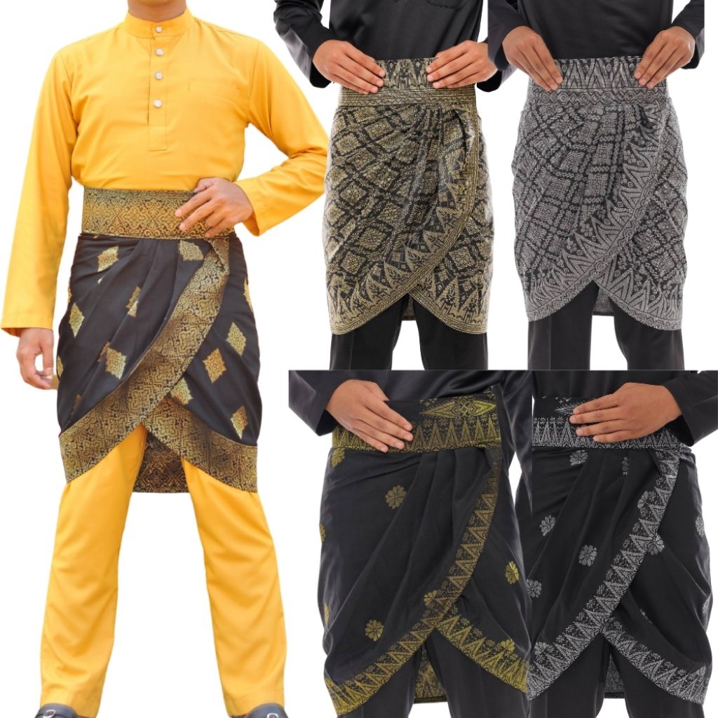 ANDIKA Instant Songket Sampin for Men by Teratak Songket – Traditional ...