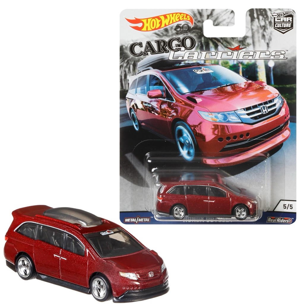 2017 Hotwheels Premium Car Culture Cargo carrier - Honda Odyssey (RL5 ...