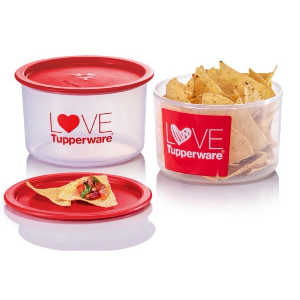 Tupperware Love One Touch 950ml (2 pcs) | Shopee Singapore
