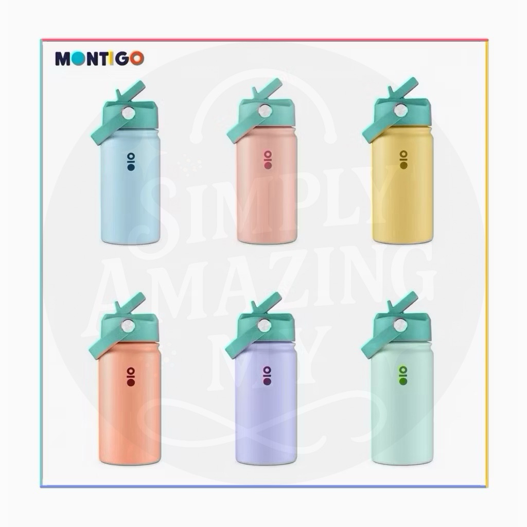 Montigo Creamsicle Ace Bottle Mini (410ml/14oz) Stainless Steel Water ...