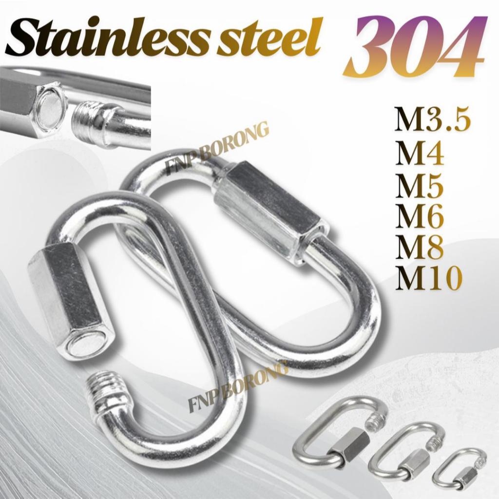 Stainless Steel 304 Kunci Skru Connection Screw Lock Climbing Gear ...