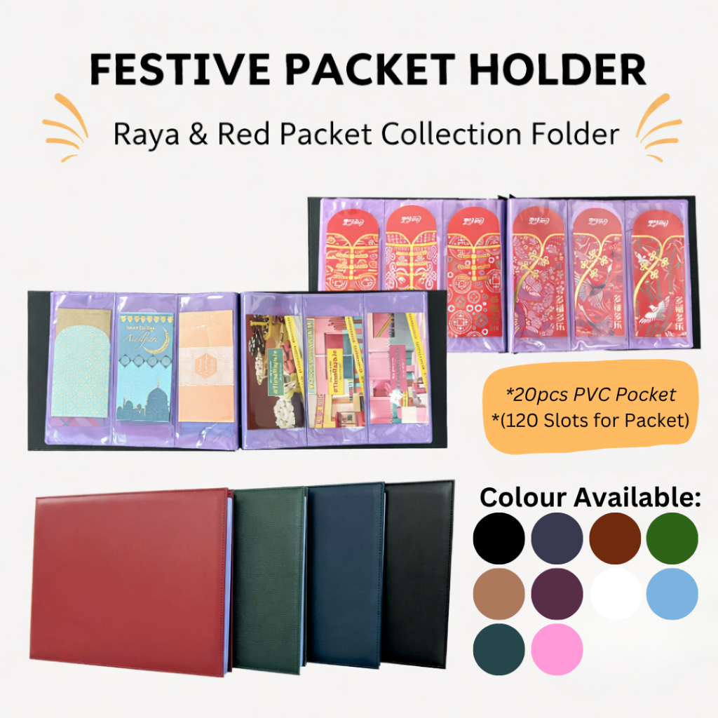 Angpao Holder Sampul Raya Holder Festive Packets Red Packet Collection ...