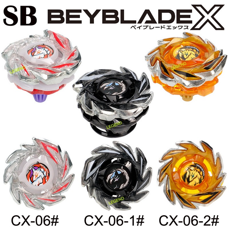 SB Beyblade X CX-06 Fox Brush Random Booster Vol.6 XTREME Starter