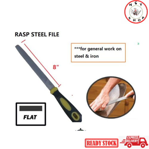 8” Flat File for metal (Hardware Tools) | Shopee Singapore