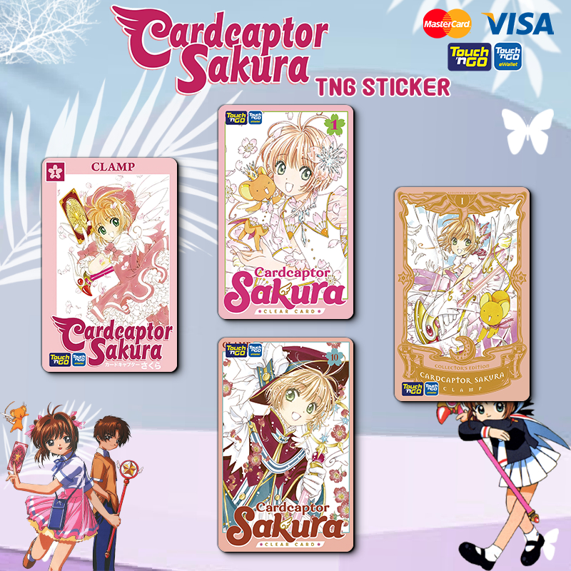 Cardcaptor Sakura TNG Sticker - Tng Touch N Go/ Protective Sticker card ...