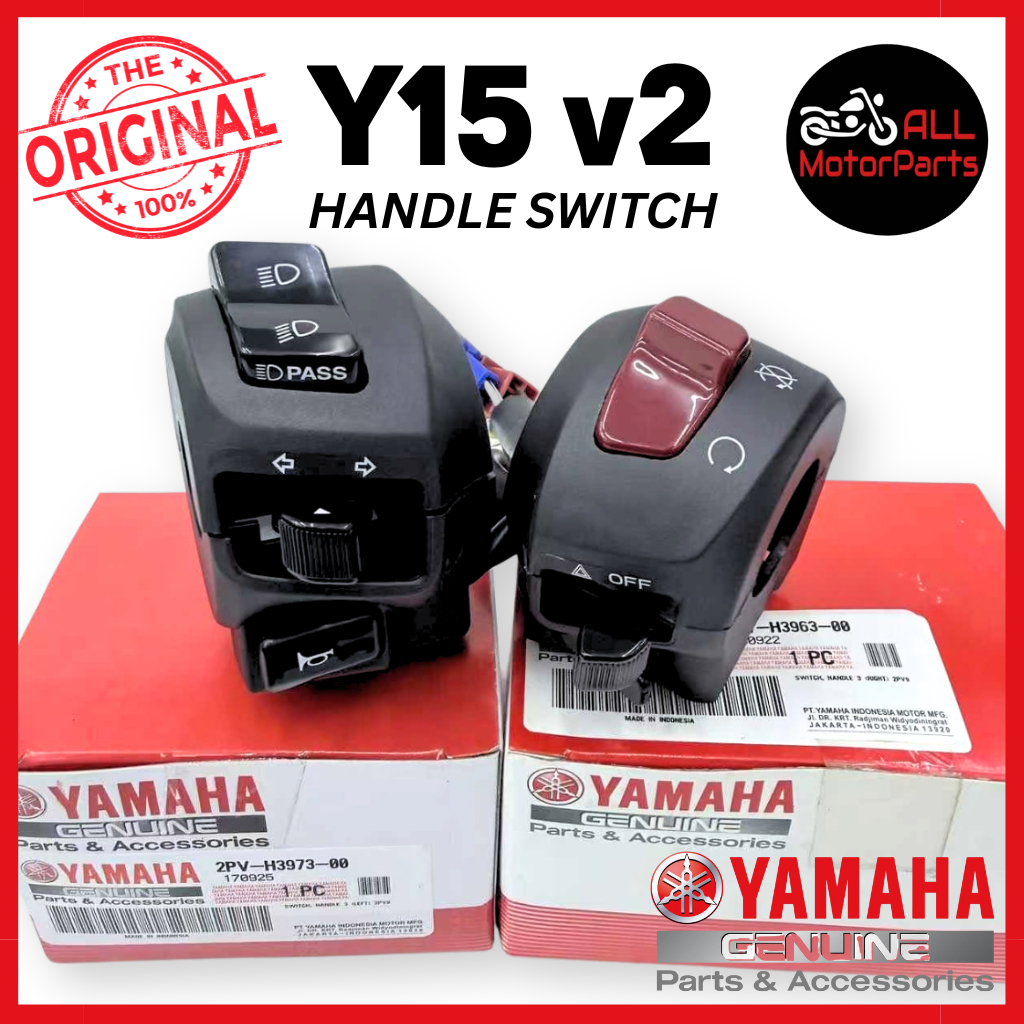 Y15Z Y15 Y15ZR [V2] HANDLE SWITCH LH RH KIRI KANAN HORN STARTER SUIS ...