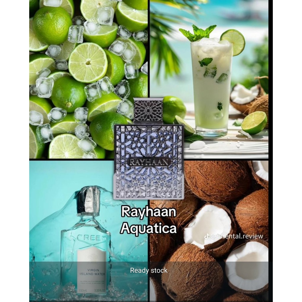 Rayhaan Aquatica Eau de Parfum for Men perfume from EDP 100% New