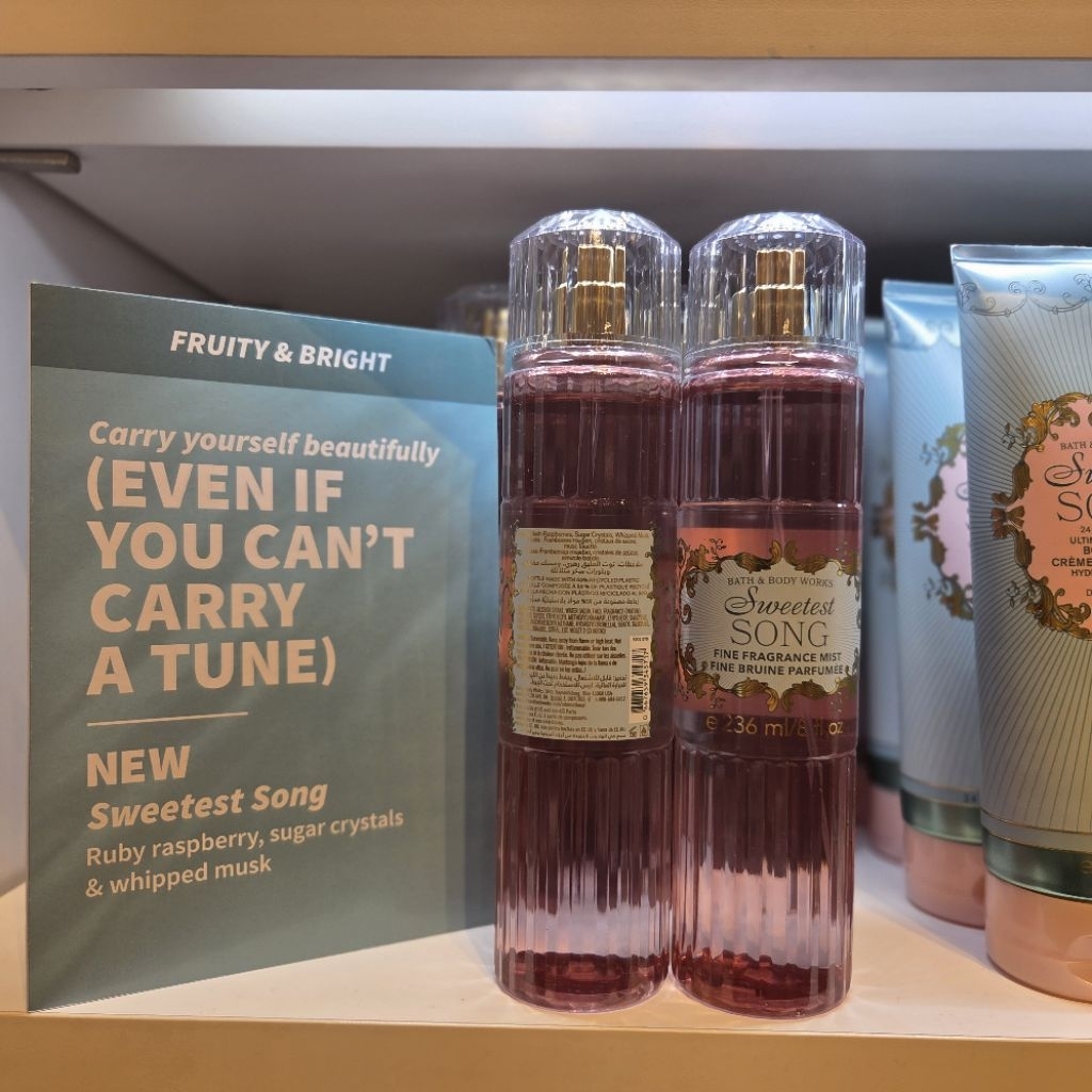 BATH AND BODY WORKS BODY SPRAY FINE FRAGARNCE MIST BBW ORIGINAL
