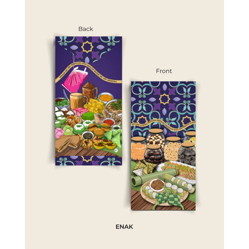 Sampul Raya 2026 | Raya Packet 2026 | Classic Edition Design ...