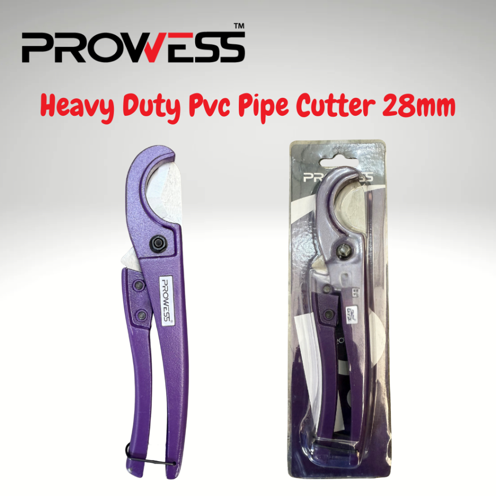 Prowess PVC Pipe Cutter | 28mm Plumbing Tool | Pemotong Paip PVC ...