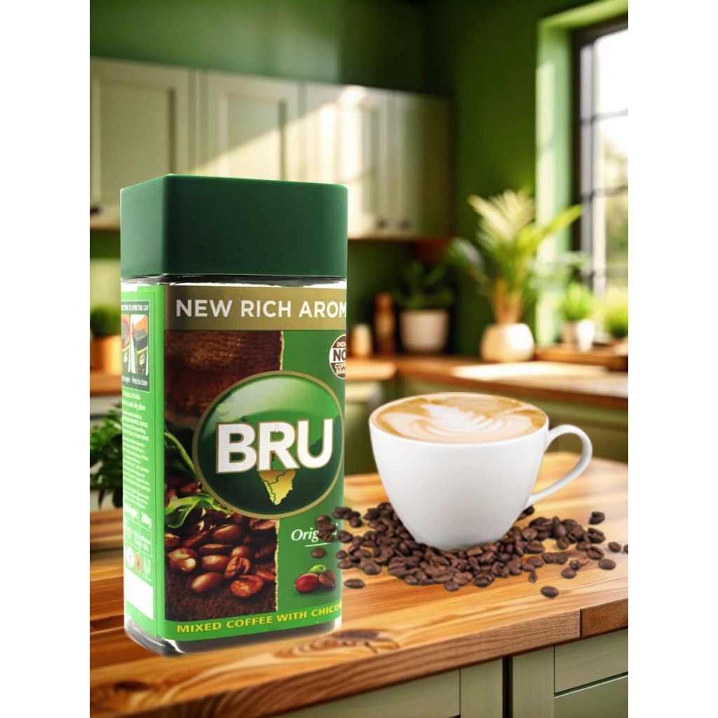 BRU COFFEE POWDER 100GMS / BRU KOPI 100GMS | Shopee Singapore
