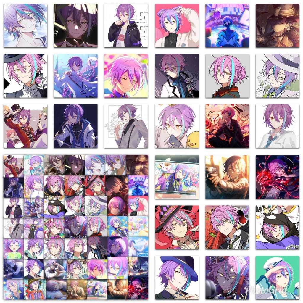 59pcs Project Sekai: Colorful Stage Rui Pelekat Anime Mixed Stickers ...