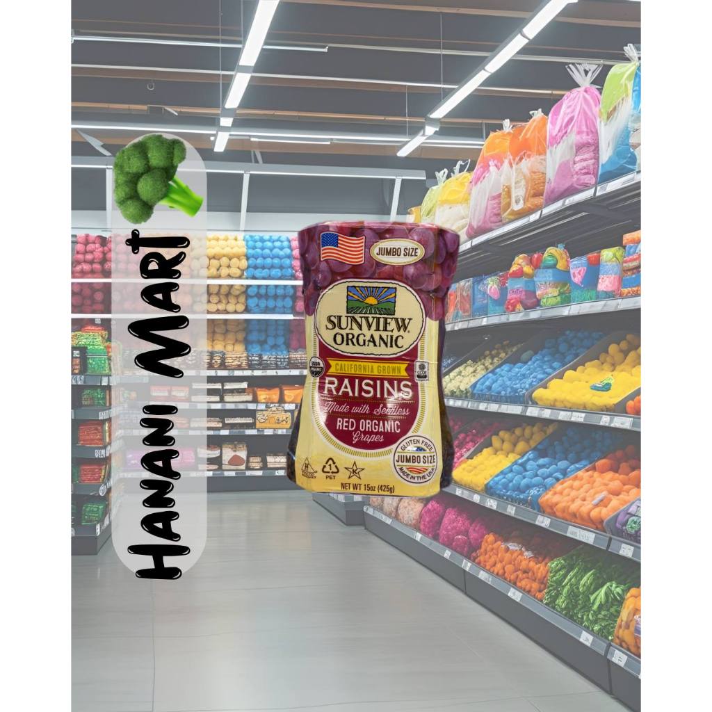 Sunview Organic Red Seedless Raisin (425g) | Shopee Singapore