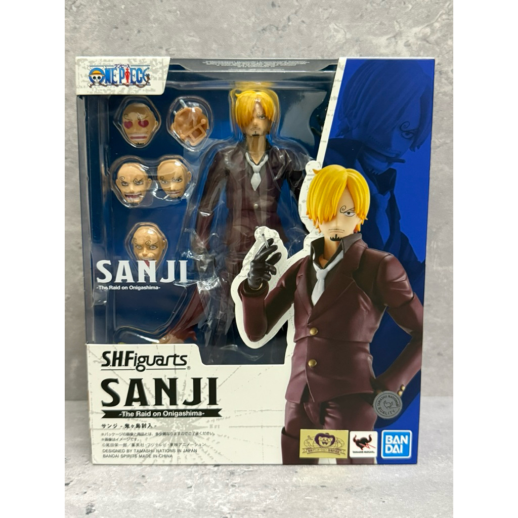 Shf Figuarts SHF One Piece Sanji The Raid On Onigashima Bandai Japan ...