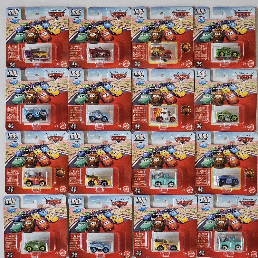 DISNEY CARS PIXAR MINI RACERS BY MATTEL | Shopee Singapore