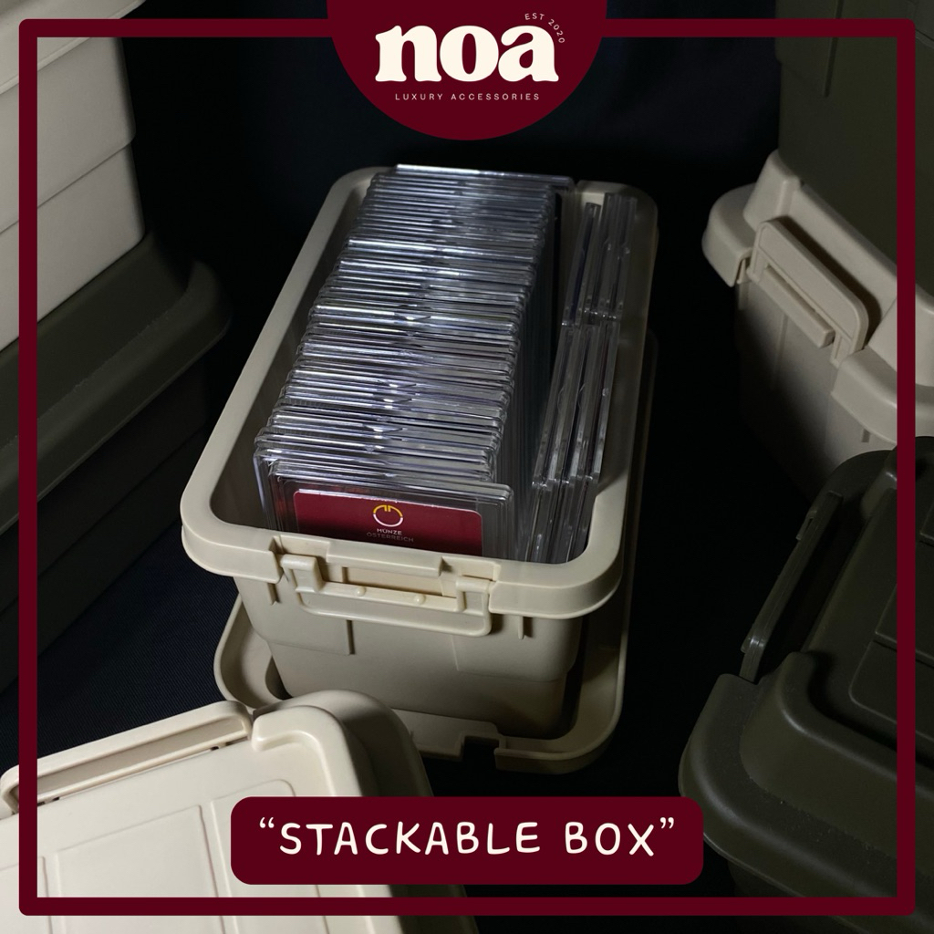[NOA] Stackable Storage Box for Gold Bar Cases / Collectible ...