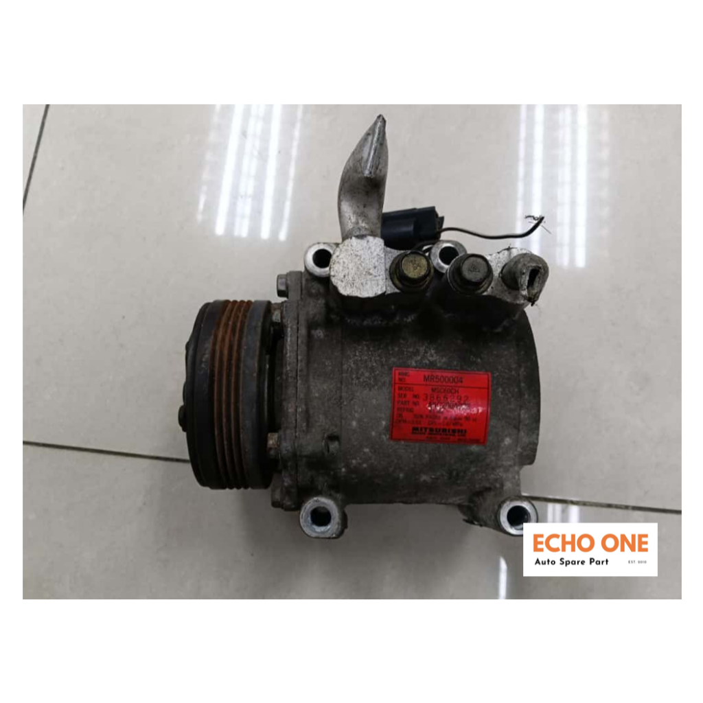 MYVI MODIFIED MITSUBISHI MSC60CH Air Compressor Aircond Pump Used ...