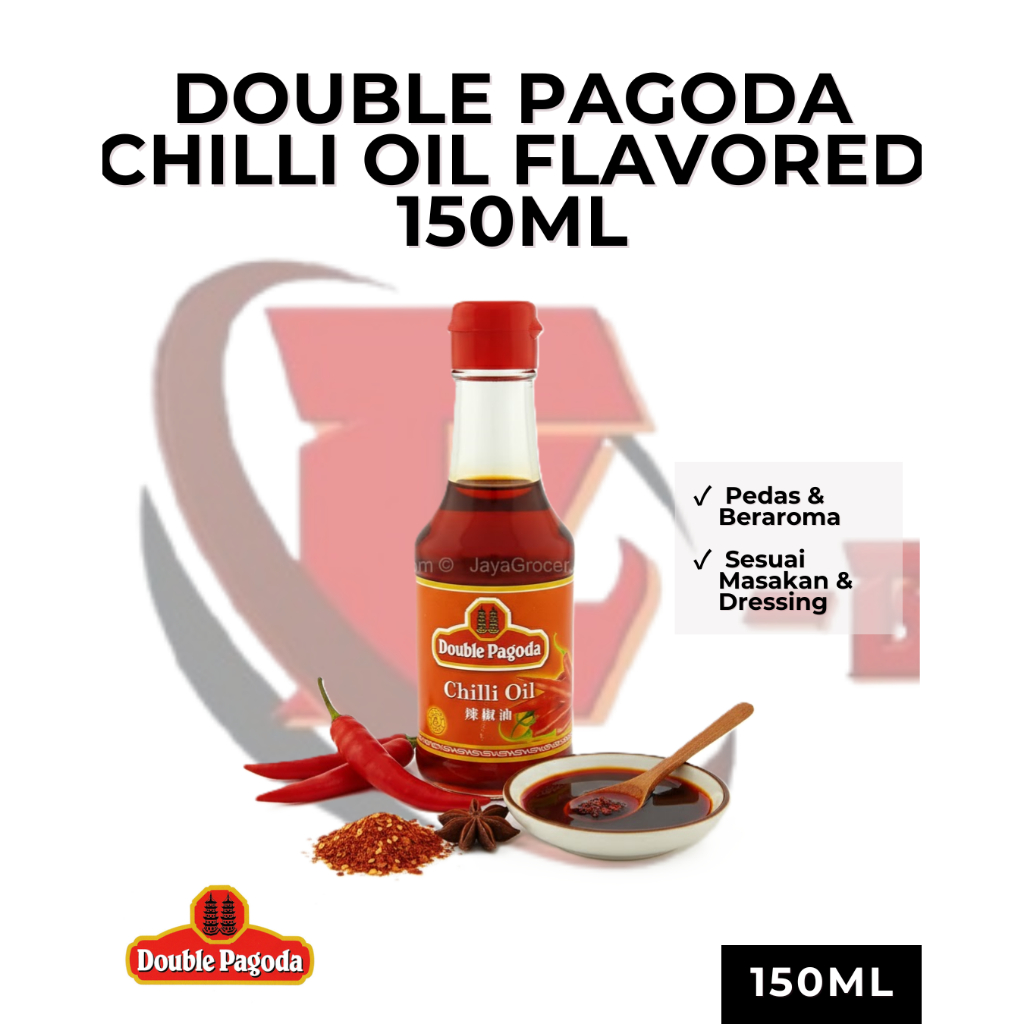 DOUBLE PAGODA CHILLI OIL FLAVORED 150ML | Shopee Singapore