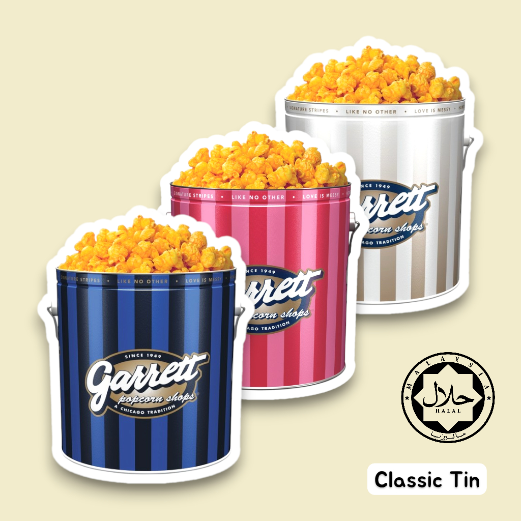 GARRETT Popcorn Classic Tin | Shopee Singapore