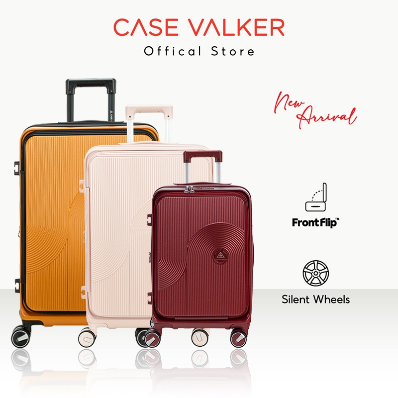 Case Valker EVE2 PC Hard Case TSA Lock Expandable Suitcase Luggage Bag ...